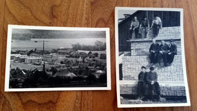 Firma Max Brenner KG im Jahre ca 1950 Wächtersbach Max Brenner KG im Jahre ca 1950 Wächtersbach Bahnhofstraße 58