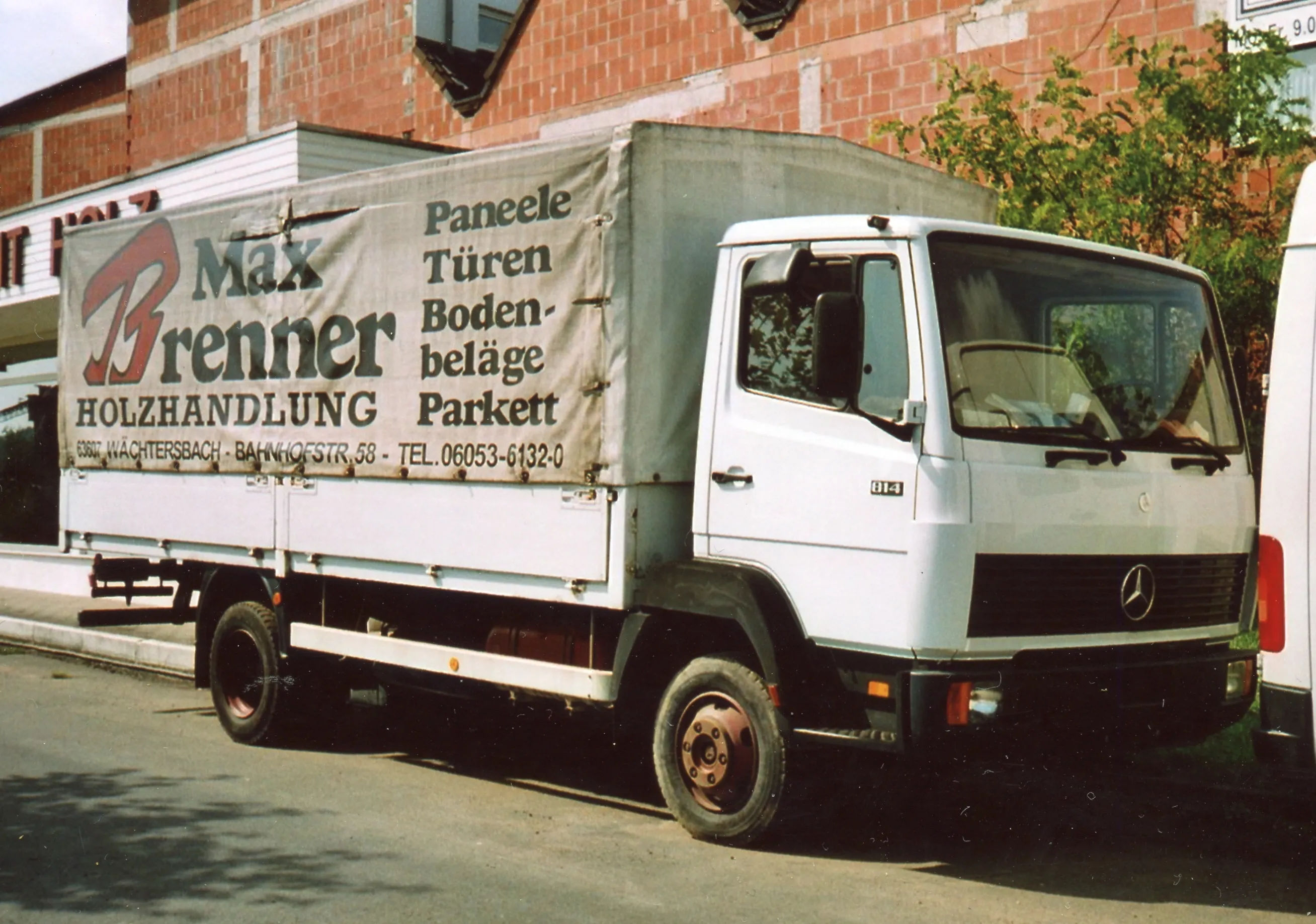 Firmen LKW Max Brenner KG Wächtersbach Firmen LKW der Max Brenner KG Wächtersbach