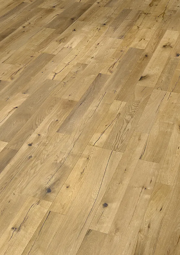 Landhausdiele Längslamellen mit unterschiedlichen Fix Breiten Breitlamelle mit einem Querstoß schmale Lamelle 2 Querstößen Eiche XL Modul astig rustikal gebürstet geölt Landhausdiele Längslamellen mit unterschiedlichen Fix Breiten Breitlamelle mit einem Querstoß schmale Lamelle 2 Querstößen Eiche XL Modul astig rustikal gebürstet geölt