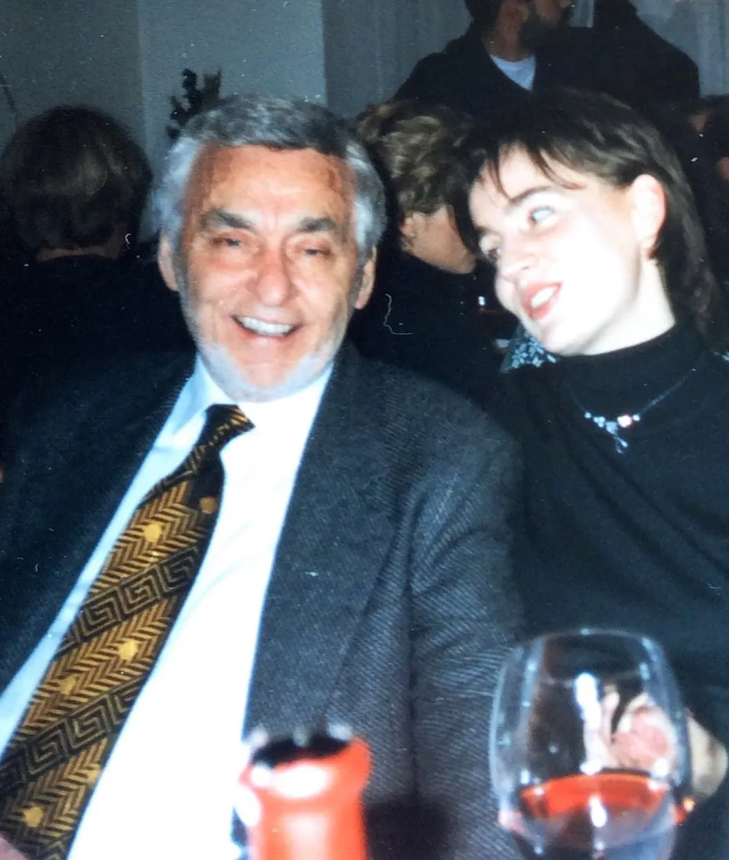 Herbert Brenner von Max Brenner KG Wächtersbach mit seiner Tochter Celia Brenner von Brenner Türen & Mehr