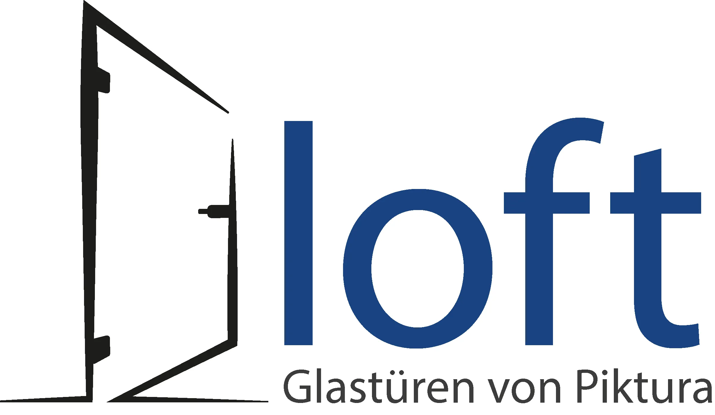 Logo Loft Glastüren von Piktura
